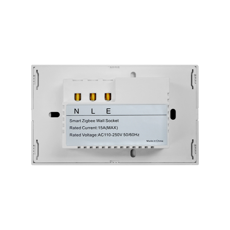 120 Us Standard Socket-2-Gang Control-White