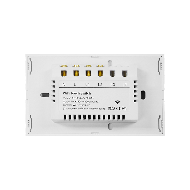 120 Switch-White-2-Gang Control