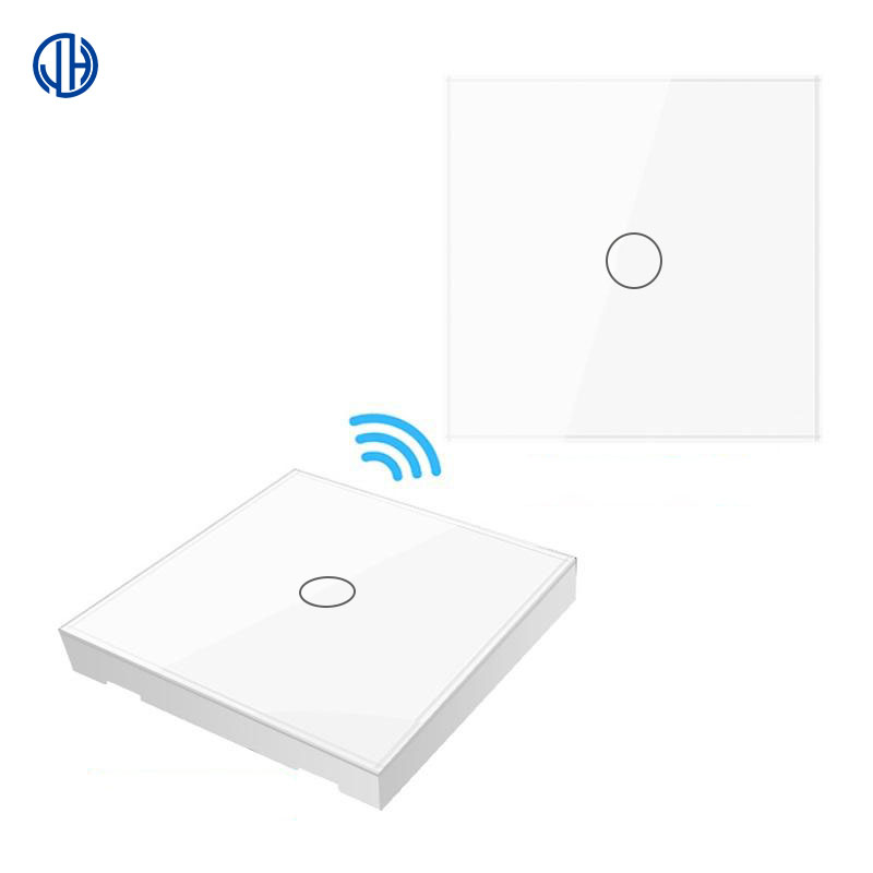 86 European Standard Smart Light Switch, 1-Way Touch Wi-Fi Model