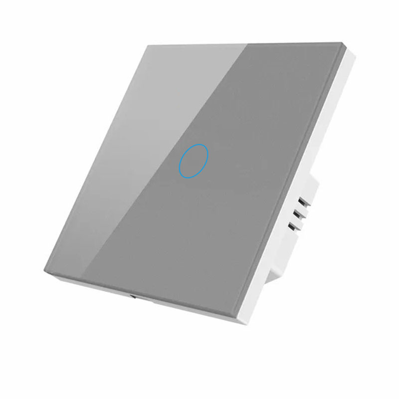 86 European Standard Smart Light Switch, 1-Way Touch Wi-Fi Model