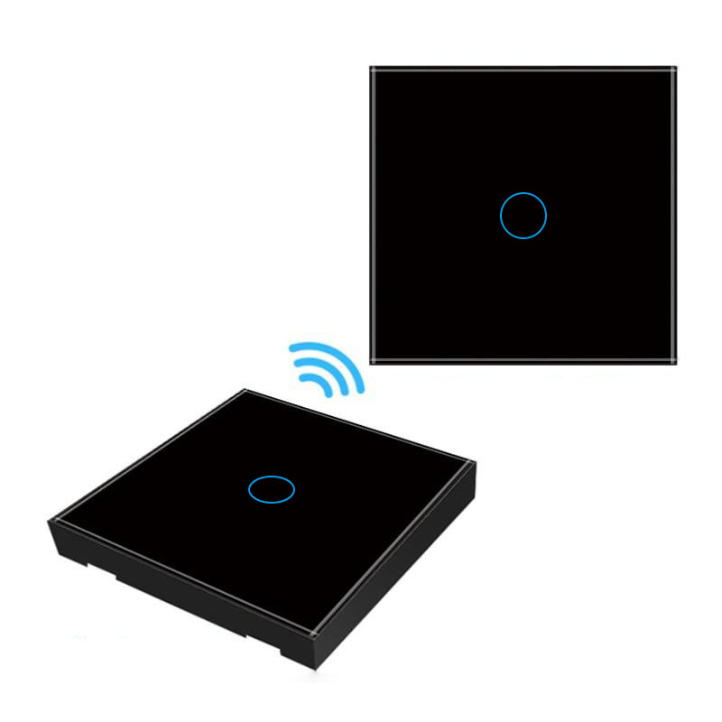 86 European Standard Smart Light Switch, 1-Way Touch Wi-Fi Model