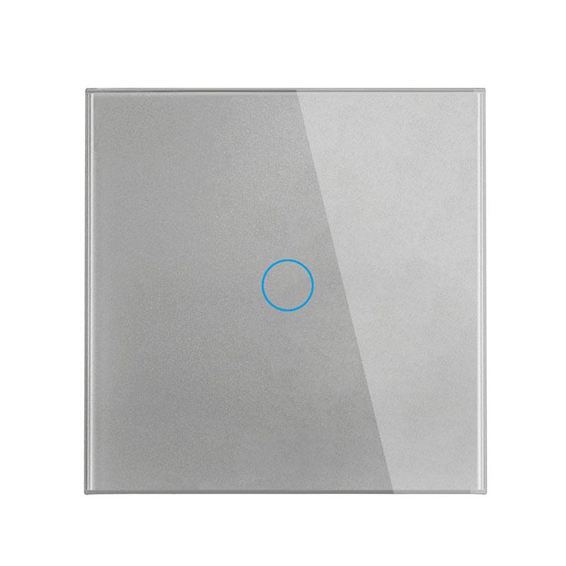 86 European Standard Smart Light Switch, 1-Way Touch Wi-Fi Model