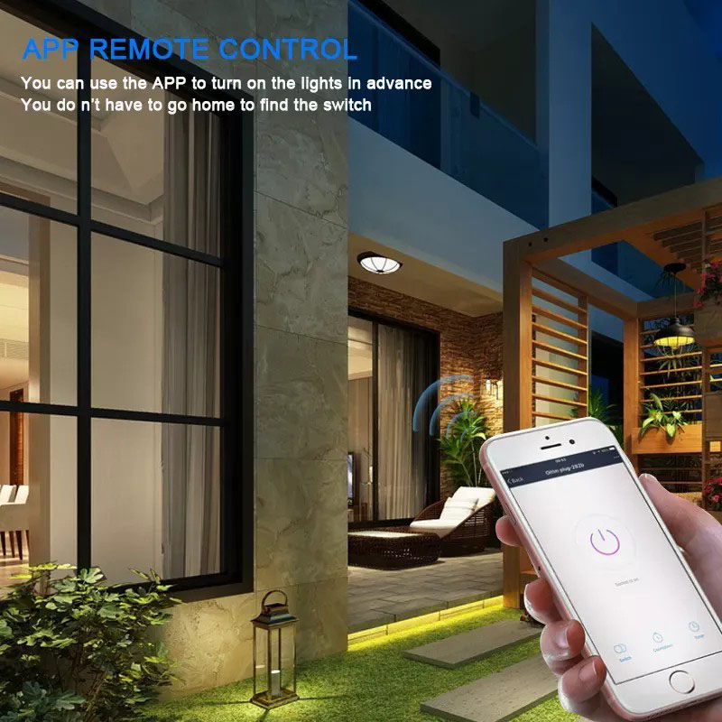 86 European Standard Smart Light Switch, 1-Way Touch Wi-Fi Model